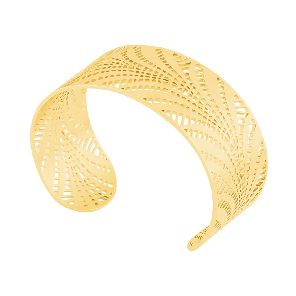Histoire D'Or Bracelet Jonc Wilson Acier Dore – Image 2