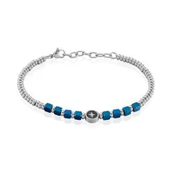 Histoire D'Or Bracelet Dominic Acier Bicolore