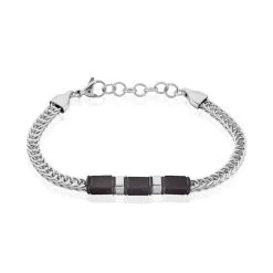 Histoire D'Or Bracelet Leonard Acier Bicolore