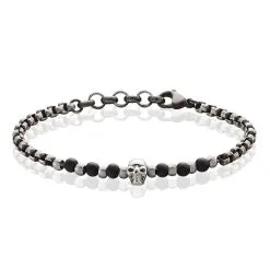 Histoire D'Or Bracelet Acier Gris Antonien
