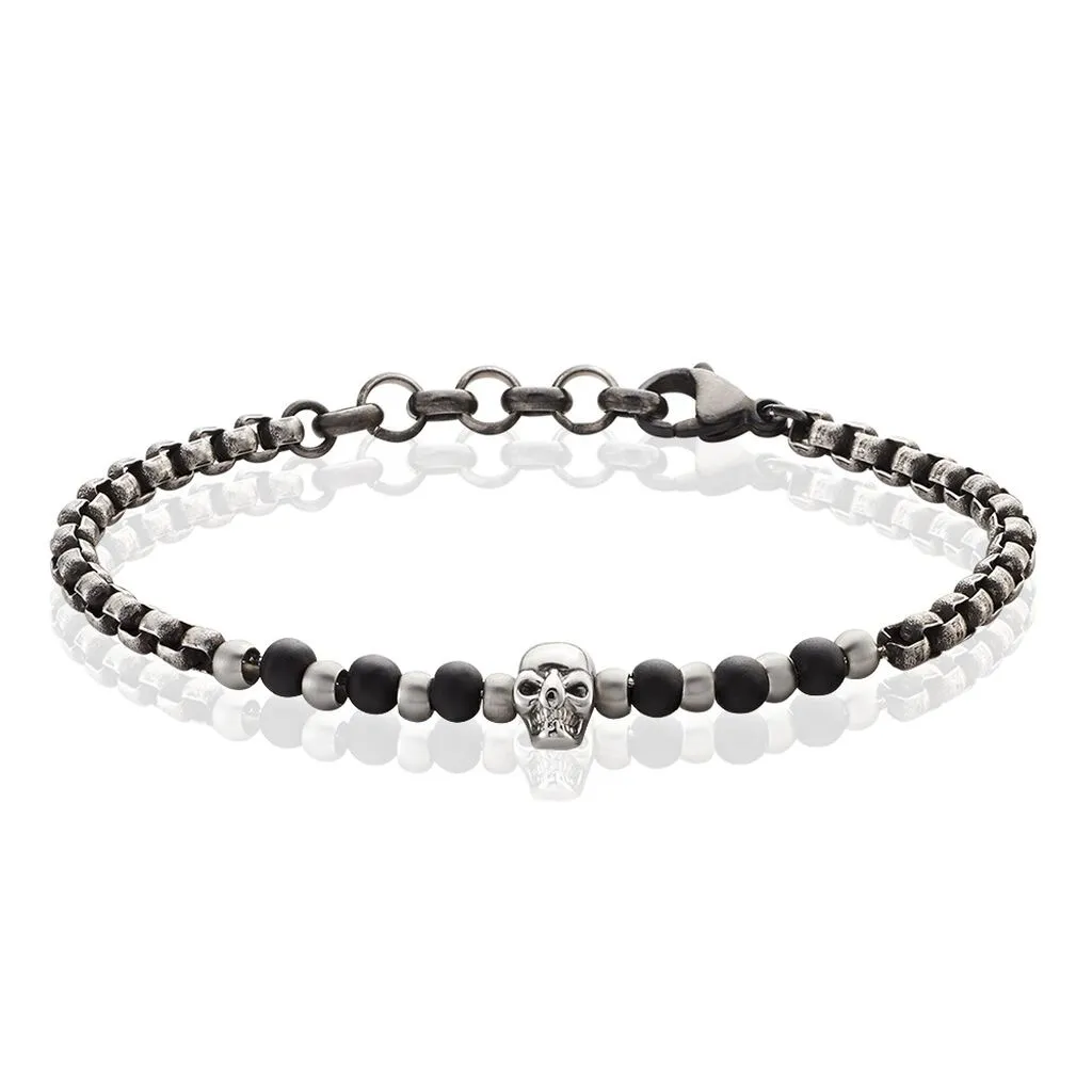Histoire D'Or Bracelet Acier Gris Antonien