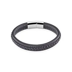 Histoire D'Or Bracelet Artur Acier Blanc