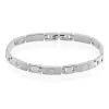 Histoire D'Or Bracelet Joe Acier Blanc
