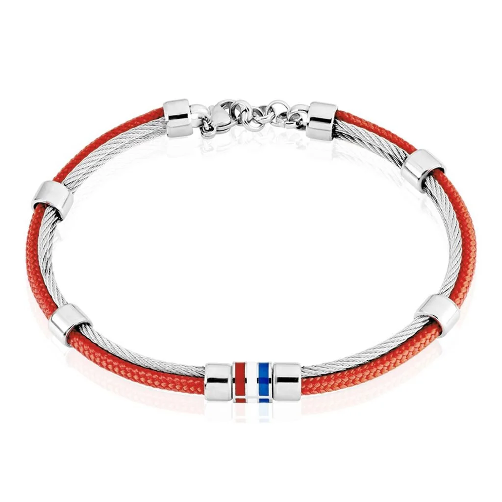 Histoire D'Or Bracelet Acier Blanc Jacquou