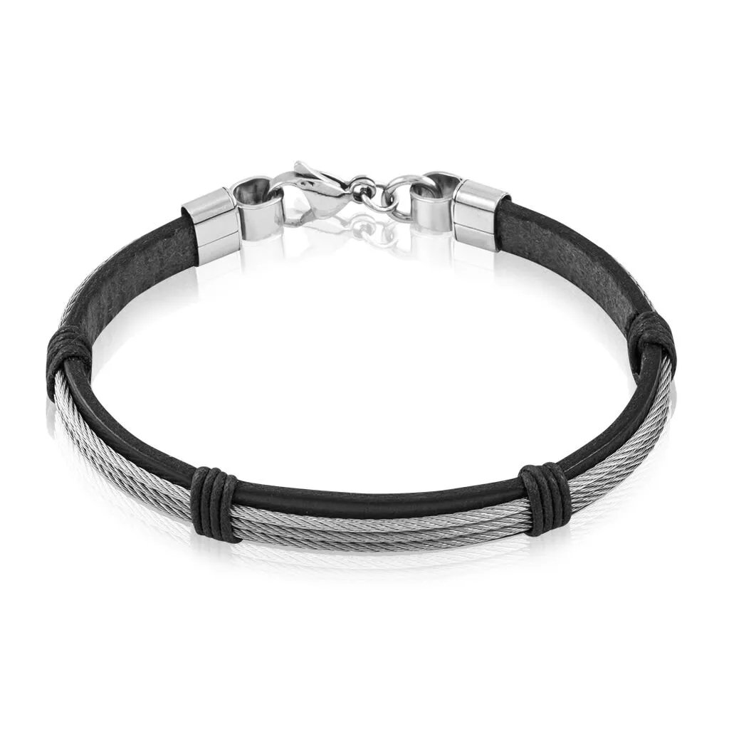 Histoire D'Or Bracelet Foune Acier Blanc