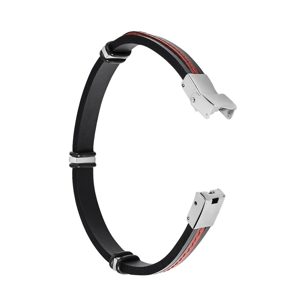 Histoire D'Or Bracelet Sebastien Acier Blanc – Image 2