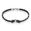 Histoire D'Or Bracelet Fabrice Acier Blanc