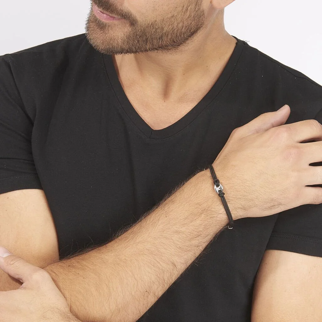 Histoire D'Or Bracelet Fabrice Acier Blanc – Image 3