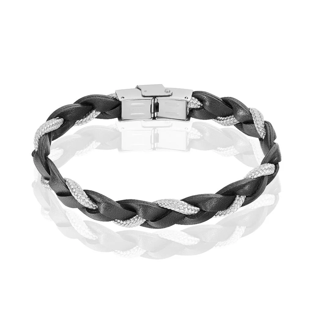 Histoire D'Or Bracelet Boris Acier Blanc