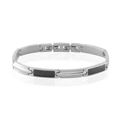 Histoire D'Or Bracelet Street Acier Blanc