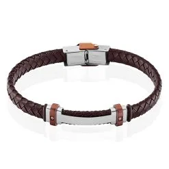 Histoire D'Or Bracelet Acier Blanc Ludovic Oxyde De Zirconium