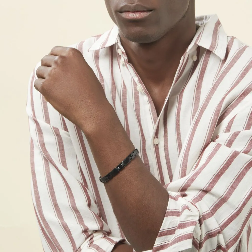 Histoire D'Or Bracelet Josua Acier Jaune – Image 3