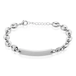 Histoire D'Or Bracelet Acier Blanc Joanano