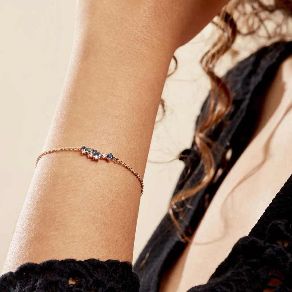 Histoire D'Or Bracelet More Plaqué Or Pierre Artificielle – Image 4