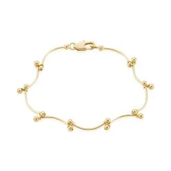 Histoire D'Or Bracelet Assma Plaqué Or Jaune
