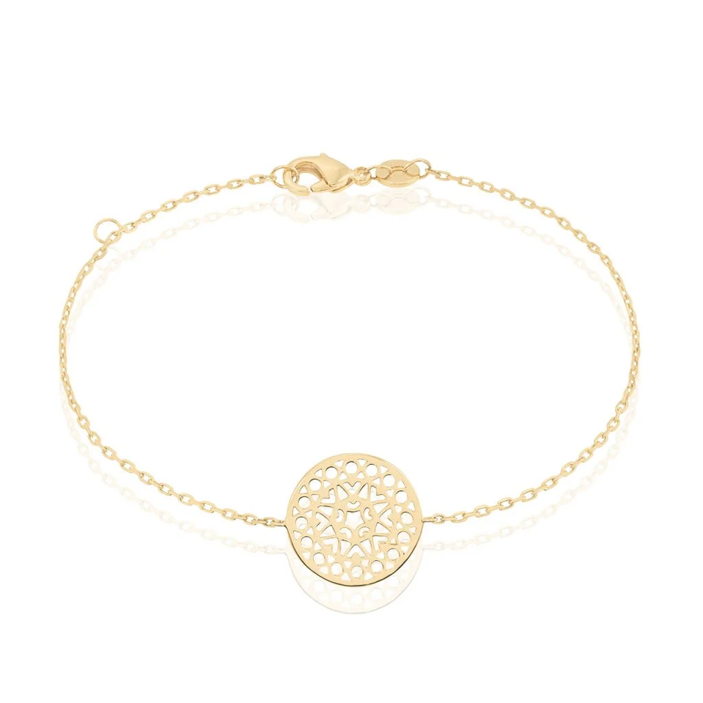 Histoire D'Or Bracelet Celso Plaqué Or Jaune