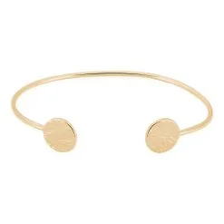 Histoire D'Or Bracelet Jonc Blanka Plaqué Or Jaune