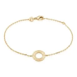 Histoire D'Or Bracelet Linnel Plaqué Or Jaune