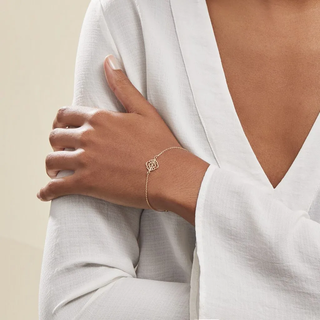 Histoire D'Or Bracelet Plaque Or Keven – Image 3