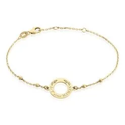 Histoire D'Or Bracelet Savas Plaqué Or Jaune