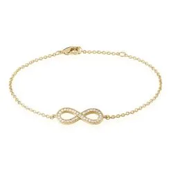 Histoire D'Or Bracelet Merane Plaqué Or Jaune Oxyde De Zirconium