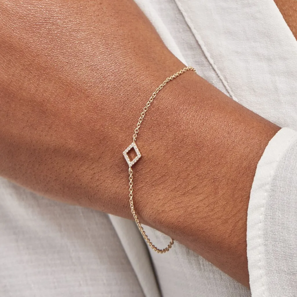 Histoire D'Or Bracelet Brody Plaqué Or Jaune Oxydes De Zirconium – Image 4