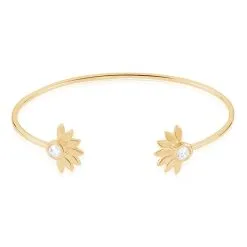 Histoire D'Or Bracelet Jonc Varia Plaqué Or Jaune Oxyde De Zirconium