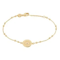 Histoire D'Or Bracelet Artea Plaqué Or Jaune Oxyde De Zirconium