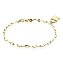 Histoire D'Or Bracelet Plaqué Or Guirec Oxyde De Zirconium