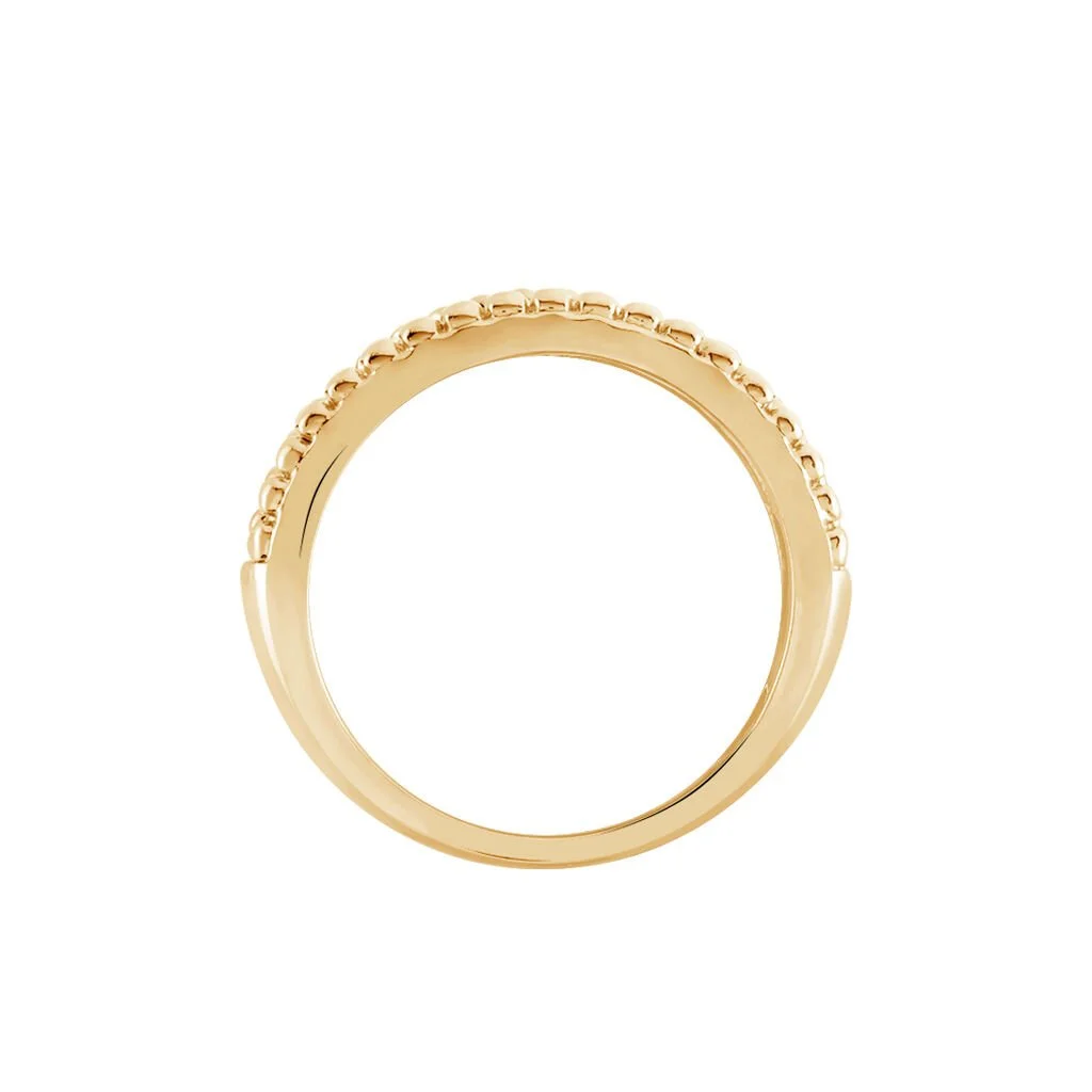 Histoire D'Or Bague Marie-baptistine Plaqué Or Jaune Oxyde De Zirconium – Image 3