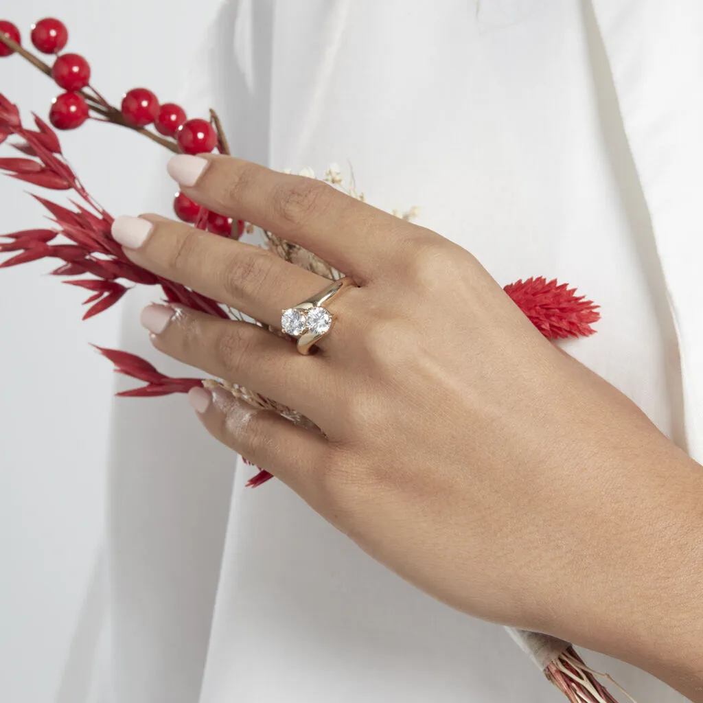 Histoire D'Or Bague Laban Plaqué Or Oxyde – Image 5