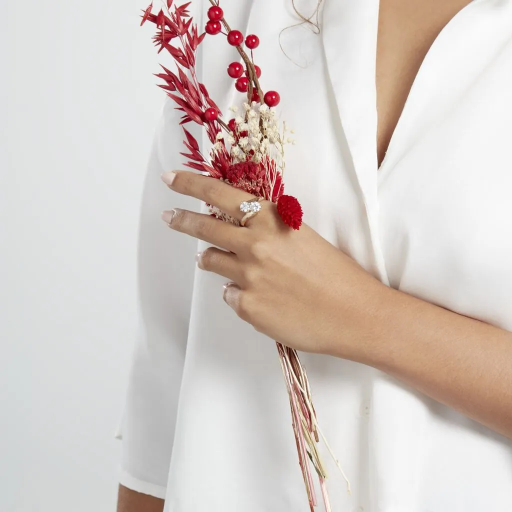 Histoire D'Or Bague Laban Plaqué Or Oxyde – Image 6