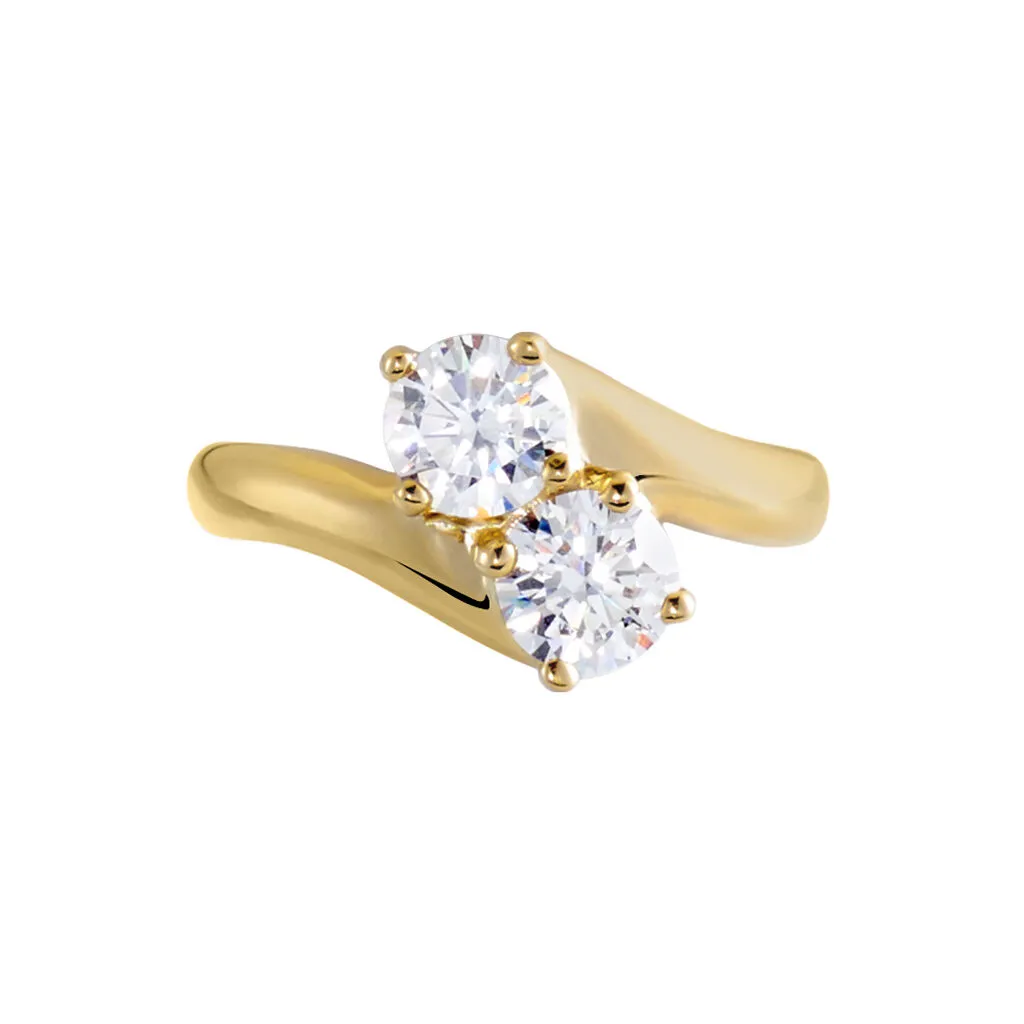 Histoire D'Or Bague Laban Plaqué Or Oxyde – Image 2