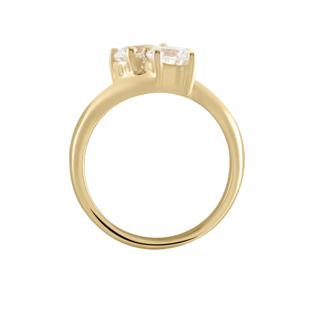 Histoire D'Or Bague Laban Plaqué Or Oxyde – Image 3