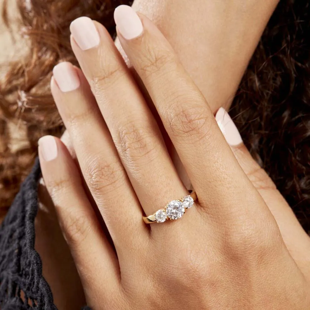 Histoire D'Or Bague Hilar Plaqué Or Oxydes De Zirconium – Image 5