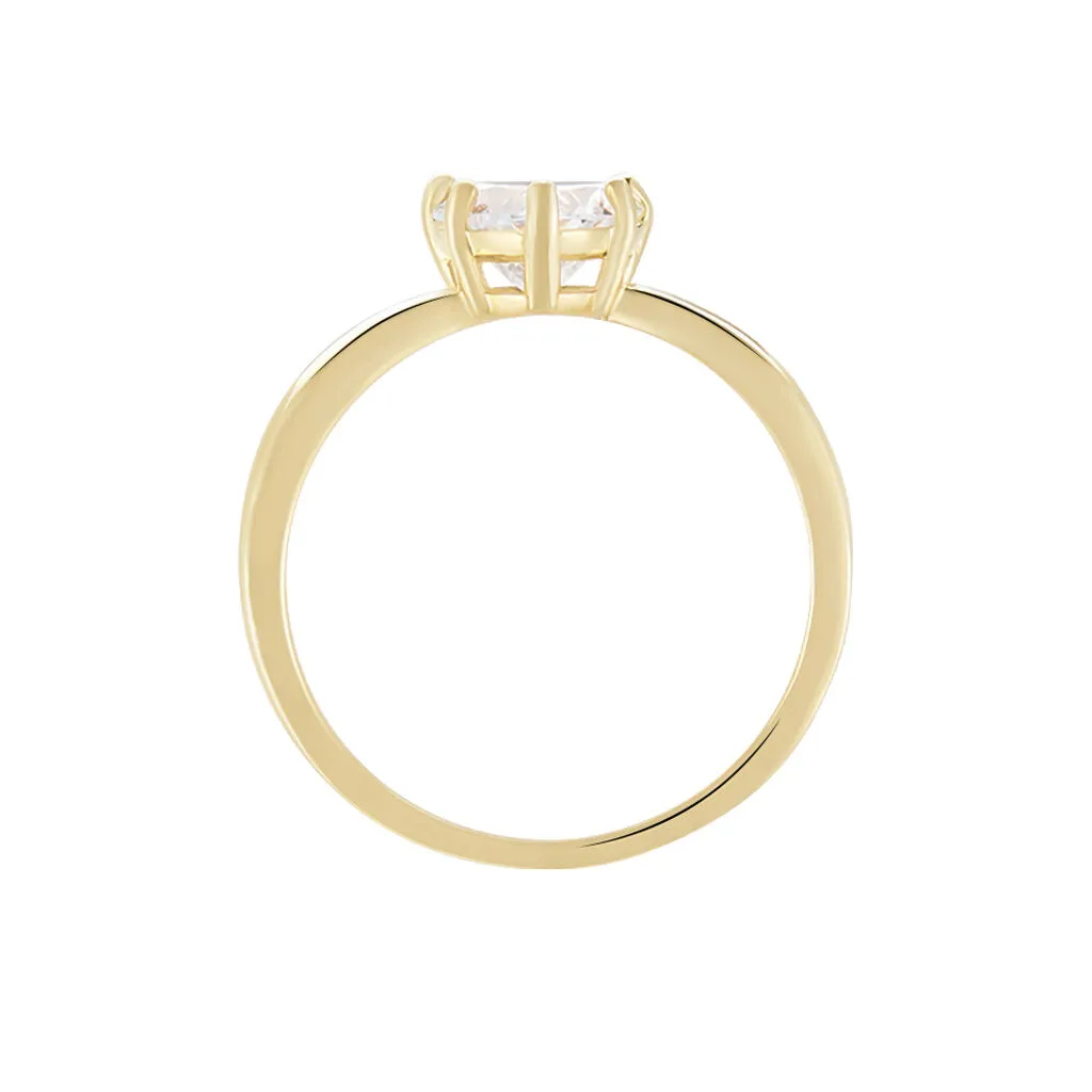Histoire D'Or Bague Minos Plaqué Or Oxyde De Zirconium – Image 3