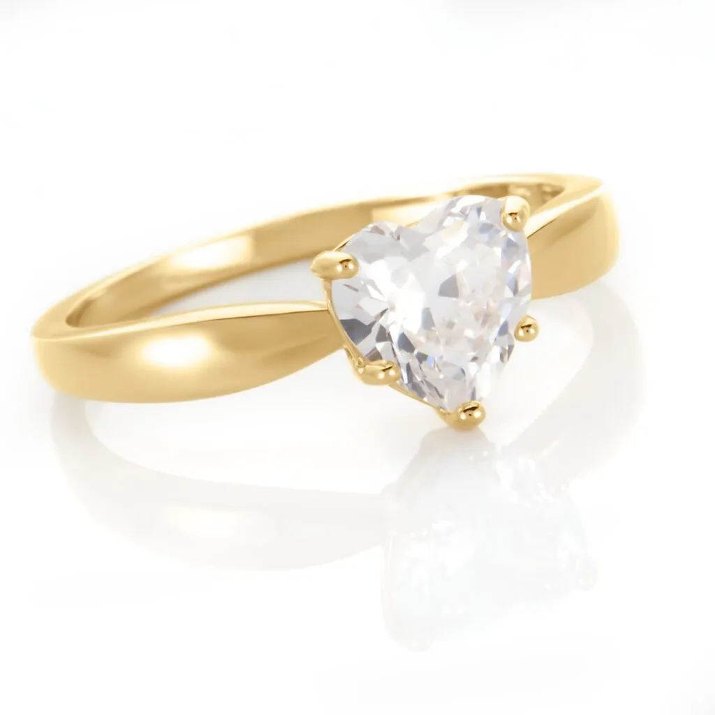 Histoire D'Or Bague Minos Plaqué Or Oxyde De Zirconium – Image 4