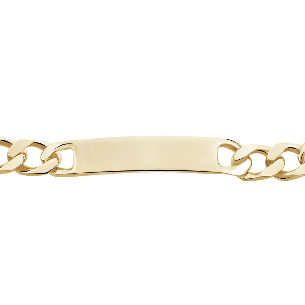 Histoire D'Or Bracelet Identité Bixente Plaqué Or Jaune – Image 2