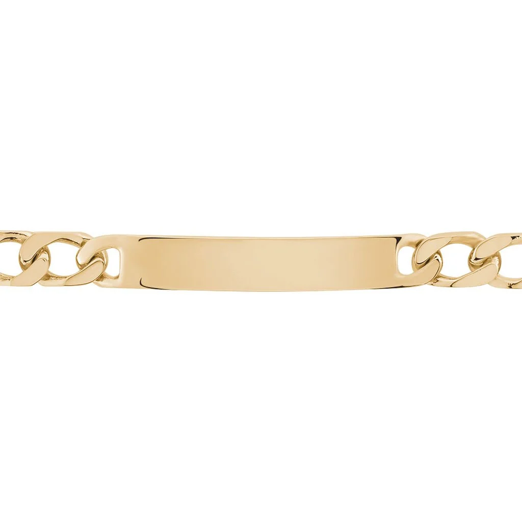 Histoire D'Or Bracelet Identité Bixente Plaqué Or Jaune – Image 2