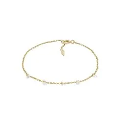 Bracelet Fossil Shine Bright En Laiton Et Oxydes De Zirconium