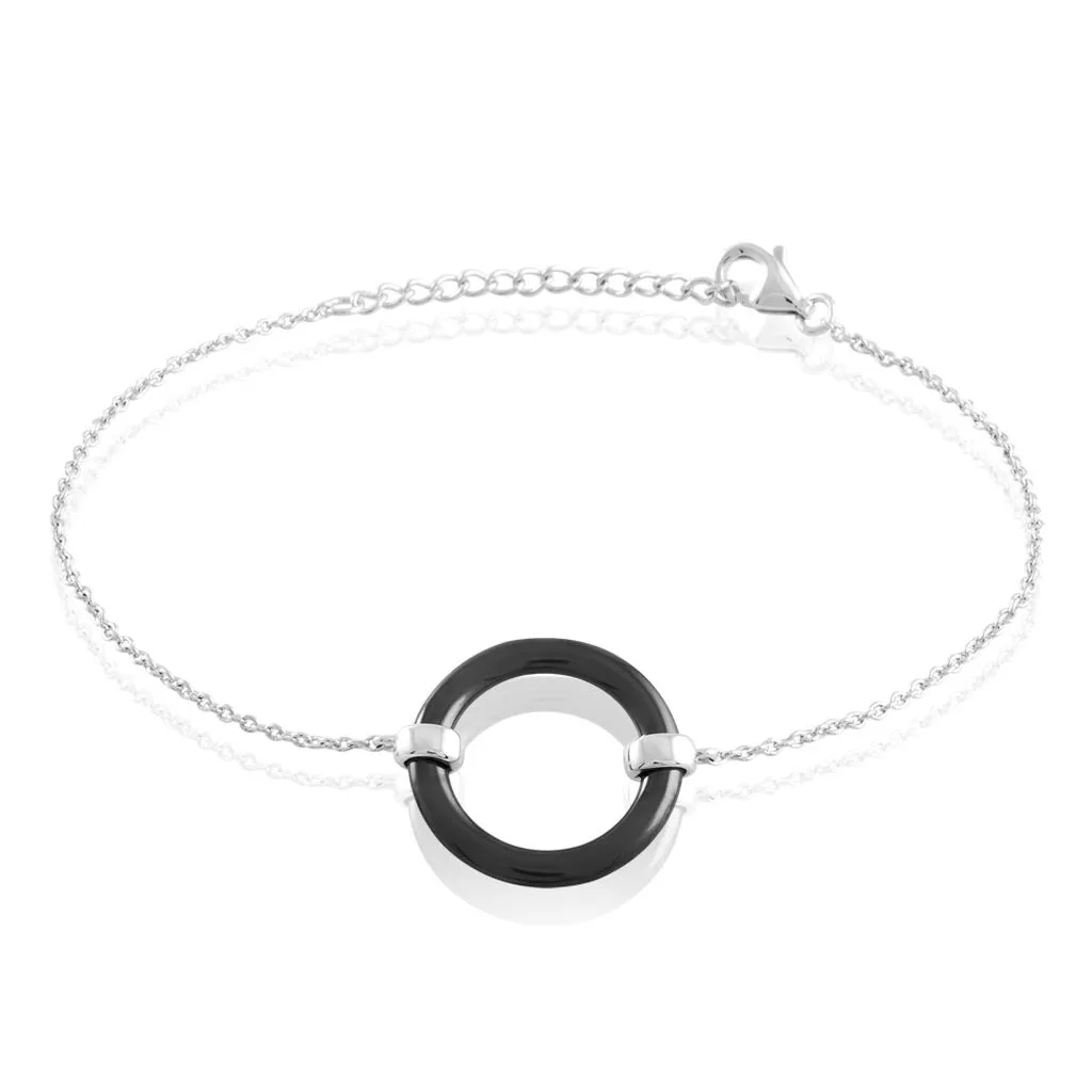 Histoire D'Or Bracelet Magalie Argent Blanc Céramique