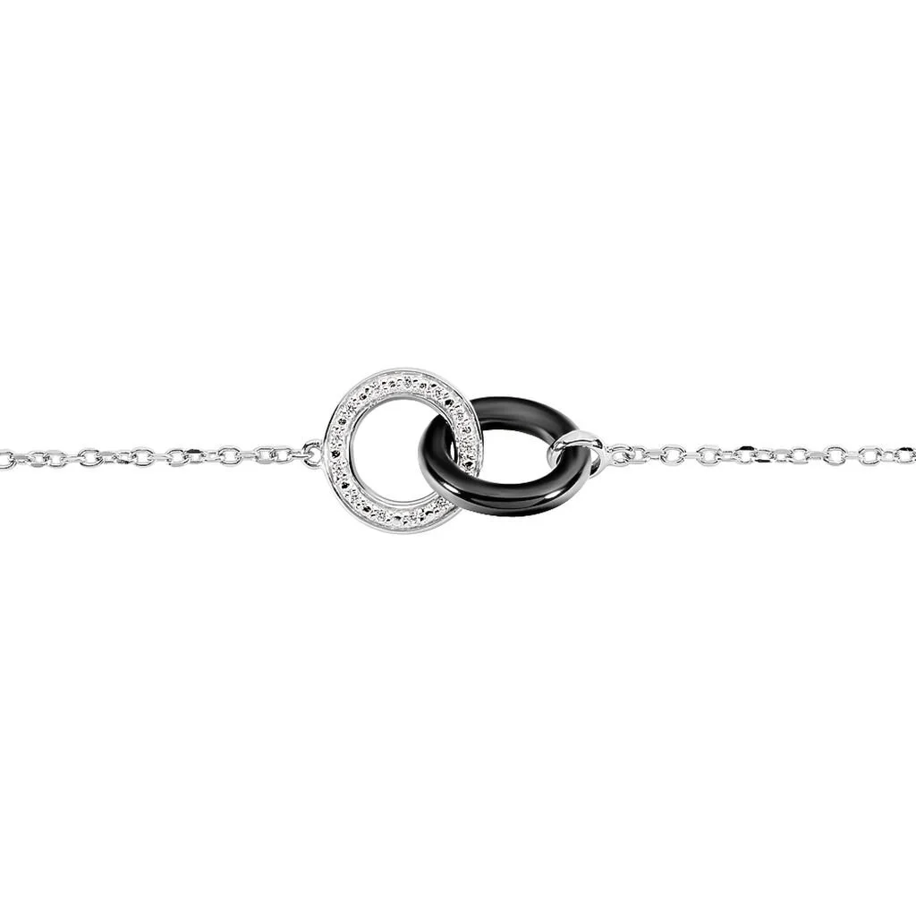 Histoire D'Or Bracelet Dina Argent Blanc Céramique Et Oxyde De Zirconium – Image 2