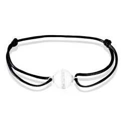 Histoire D'Or Bracelet Nina Cera Argent Blanc Céramique Et Strass
