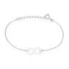 Histoire D'Or Bracelet Alicia Argent Blanc Céramique