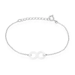 Histoire D'Or Bracelet Alicia Argent Blanc Céramique