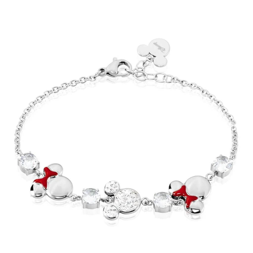Bracelet Disney Acier Blanc Oxyde