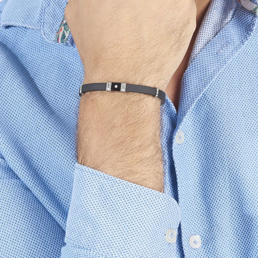 Jourdan Bracelet Fanny-laure Acier Blanc Diamant – Image 3