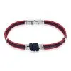 Jourdan Bracelet Fardaae Acier Blanc