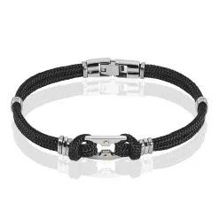 Jourdan Bracelet Sayaline Acier Blanc