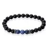 Bracelet Jourdan Homme Thodoo Acier Argente Soldalite Pierre